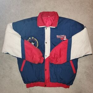 Vintage US Military Jacket , Army 2nd Infantry Division Puffer, Men's XL